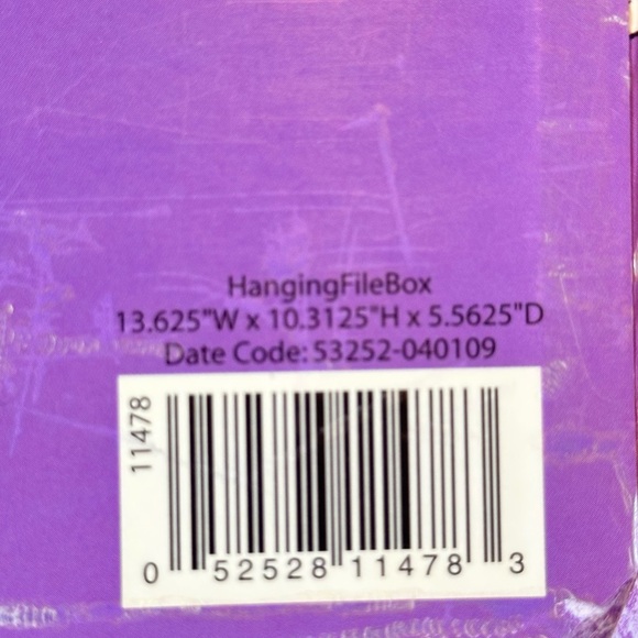 Ed Hardy Hanging File Box - Picture 6 of 6